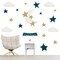 Big Dot of Happiness Twinkle Twinkle Little Star - Peel and Stick Nursery and Kids Room Vinyl Wall Art Stickers - Wall Decals - Set of 20